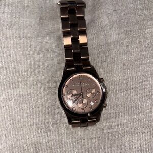 Marc Jacobs Metallic Rose Timepiece
